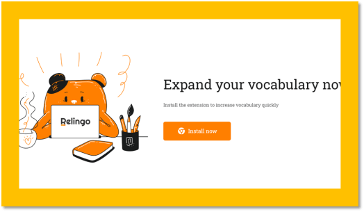 Relingo,一款创新的英语单词学习工具, 基于文章或视频场景内的生词捕获