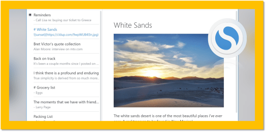 Simplenote 与其说是「极简主义」笔记工具,倒不如说是一个全平台免费的文本「收件箱」