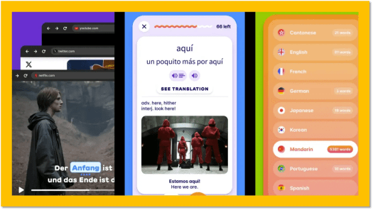 外语单词学习又有创新的工具了？ Migaku：快速生成场景记忆的单词卡片