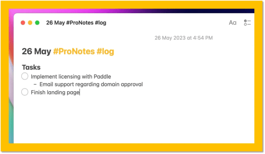 Apple Notes 现在有了输入体验接近 Notion 和 Obsidian 的插件了!