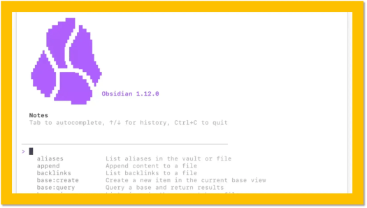 Obsidian CLI:命令行工具如何改变笔记管理
