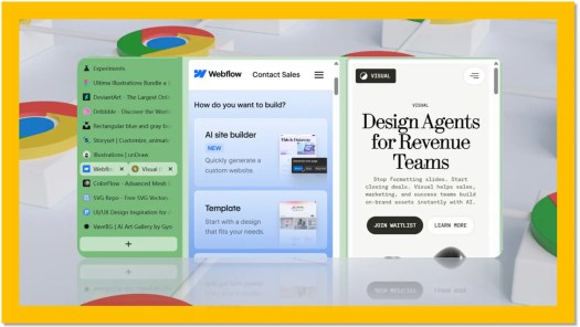 【速报】Chrome 最新的 3 个加强功能，终于开始认真整理浏览器工作台了