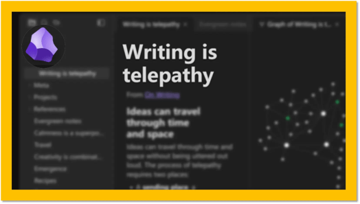 在 Obsidian 里，笔记标题是如此重要，写得越笼统，思考的价值越低