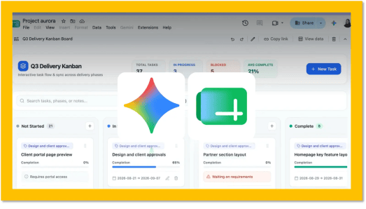 Google Sheets 恐怕不是简单的「在线表格」了:Smart Fill、AI 公式函数,以及最新的 Sheets Canvas
